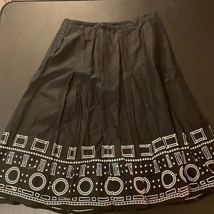 Alfani lines embroidered with cut-outs Womens Skirt